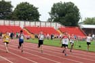 Boys under-13s 100 metres at the Gateshead Tartan Games Open.
